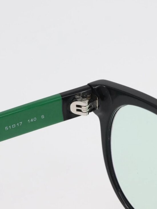 CHANEL COCO Mark Glasses plastic Green CC Auth BAZ663 main image 13